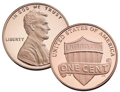USA 1 cent A. Lincoln E Pluribus Unum 2020