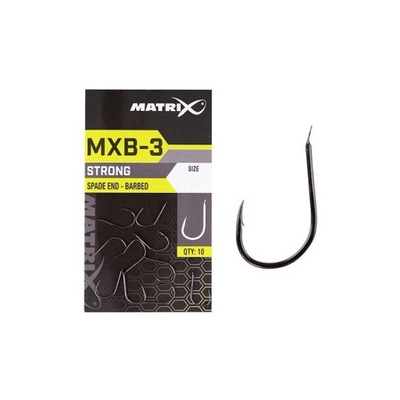 Haczyki FOX Matrix MXB-3 rozmiar 10 z zadziorem i