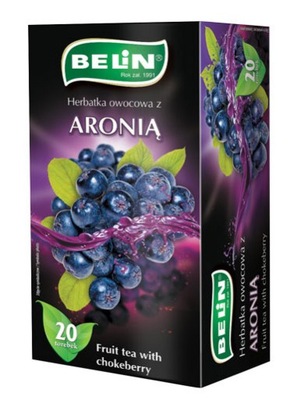 BELIN Herbata Owocowa z ARONIĄ 40 g
