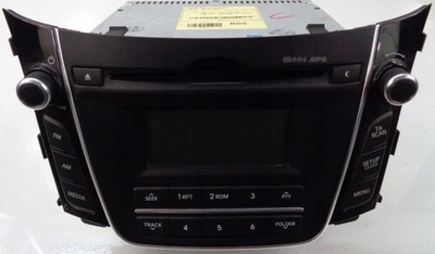 Hyundai i30 ii 13 r автомагнитола cd mp3 фото №1
