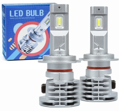 LUCES DIODO LUMINOSO LED H7 M4 CR JUEGO 4726 TRUELM POTENCIA +400%  