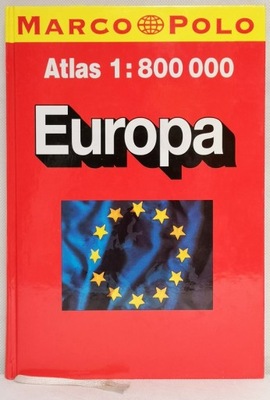 Atlas samochodowy Europy Marco Polo 1:800 000