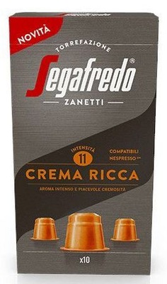 Kapsułki SEGAFREDO NESPRESSO CREMA RICCA 10 szt