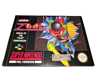 Zool / 3xA / Komplet / SNES