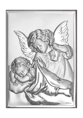 Obrazek aniołek nad dzieckiem