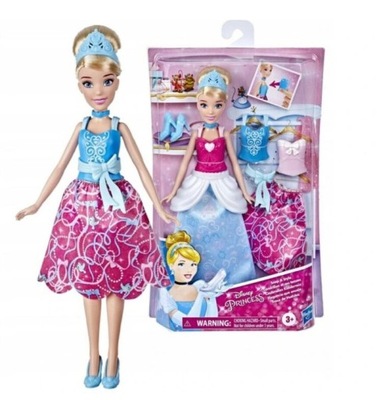 Hasbro LALKA DISNEY PRINCESS KOPCIUSZEK akcesoria