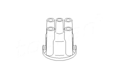 Topran трамблерна кришка розподільника запалювання audi 100 80 fo фото №1