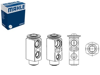 VÁLVULA DE EXPANSIÓN DE ACONDICIONADOR BMW 5 E39 7 E38 X5 E53 Z8 E52 LAND ROVER  