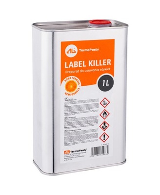 LABEL KILLER 1L DO USUWANIA NAKLEJEK KLEJU ETYKIET