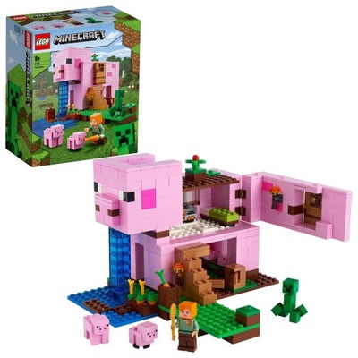 LEGO Minecraft Dom w kształcie świni 2021 - 21170