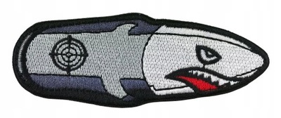 Naszywka na rzep SHARK BOMB MORALE PATCH