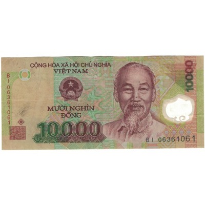 Banknot, Wietnam, 10000 Dông, VF(20-25)