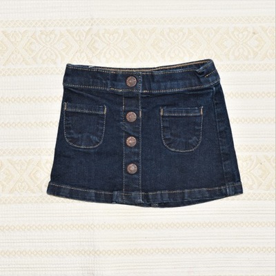 LINDEX SPÓDNICZKA JEANS 18-24M 92