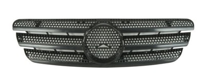 Решётка радиатора рамка решётка радиатора w бампере mercedes ml w163 98-05 фото №1
