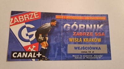 GÓRNIK ZABRZE - WISŁA KRAKÓW 23-09-2002