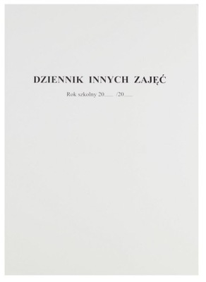 Dziennik innych zajęć