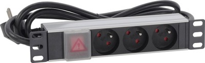Listwa zasilająca Pulsar Ralz Rack 3 gniazda wyłącznik Ralz-10