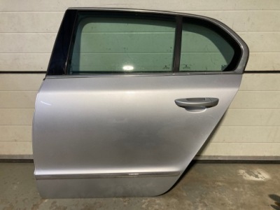 Дверь левая задняя skoda superb ii sedan цвет 9156 фото №1