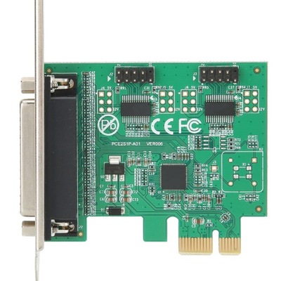 PCI E do 2 Serial 1 Port równoległy Karta