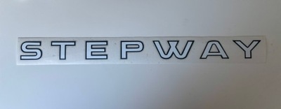 Наклейка, надпись na дверь dacia sandero stepway фото №1