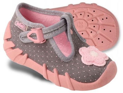 BEFADO 110P506 KAPCIE PAPUTKI CIAPCIE TRZEWIKI ZAPINKI (19-26) r. 19