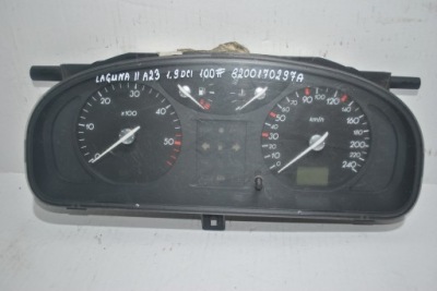 Счетчик приборная панель renault laguna ii 1.9dci 8200170297a фото №1