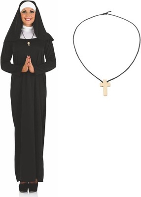 Kostium zakonnicy, fantazyjny kostium zakonnicy, strój zakonnicy, kostium