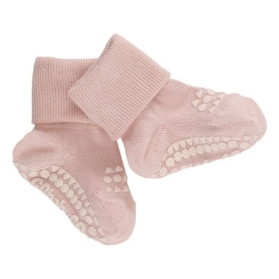 GoBabyGo: antypoślizgowe skarpetki Soft Pink 12m+