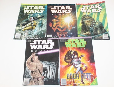 STAR WARS KOMIKS X 5