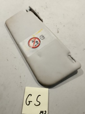 Fiat panda ii 735362733 защита солнцезащитная правая фото №1