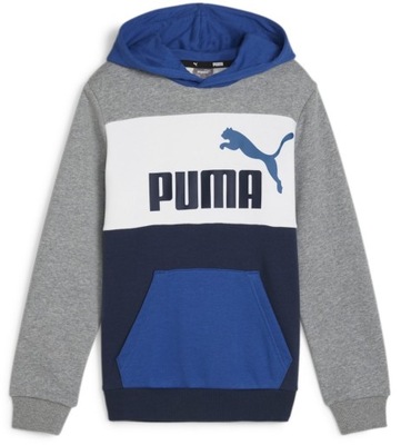 Bluza dresowa z kapturem PUMA 679718 14 sportowa chłopięca 128.