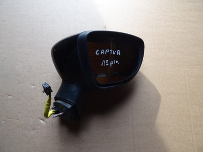 Правое зеркало 12 pin ассистент renault captur i lift фото №1