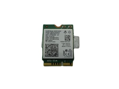 KARTA WIFI INTEL AX201NGW HP 850 G7