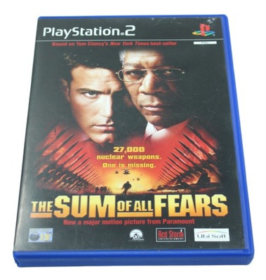 The Sum of all Fears PS2 PlayStation 2