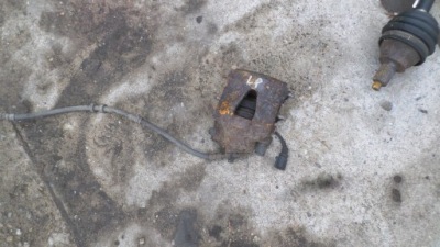 Супорт лівий перед 1,2 ben skoda fabia ii фото №1