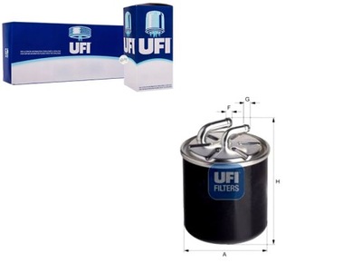 Фильтр топлива mitsubishi grandis 2.0did 05- ufi фото №1