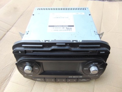 Заводской радио cd kia picanto 2 ii 2010r- europa фото №1