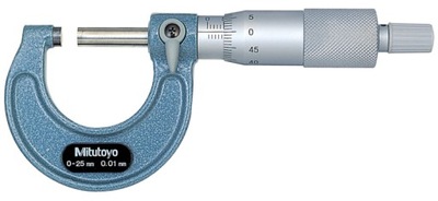 Mikrometr analogowy zewnętrzny Mitutoyo 0-25/0,01 mm WZORCOWANY