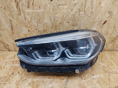 BMW X3 G01 X4 G02 KAIRĖ PRIEKINĖ ŽIBINTAS EUROPA ORIGINALAS 8739653-02 