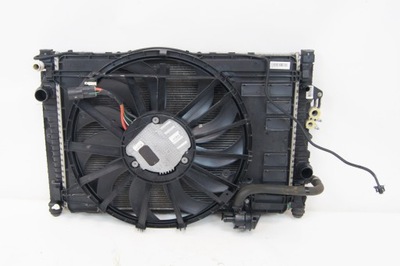 Комплект радиатор вентилятор range rover evoque 2.0 фото №1