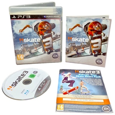 Skate 3 PS3 gra na PlayStation 3, sport deskorolka