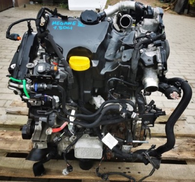 Двигатель renault megane iv dacia 1.5 blue dci kompletny k9k 872 фото №1