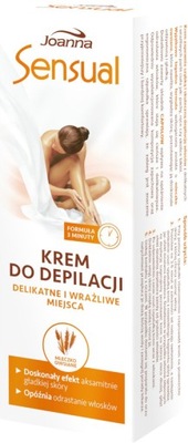 JOANNA SENSUAL Krem do depilacji miejsc wrażliwych