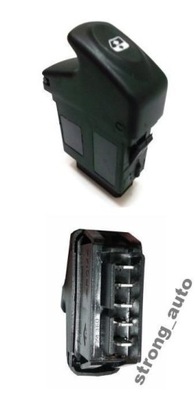 Кнопка подъёма окон renault kangoo выключатель фото №1