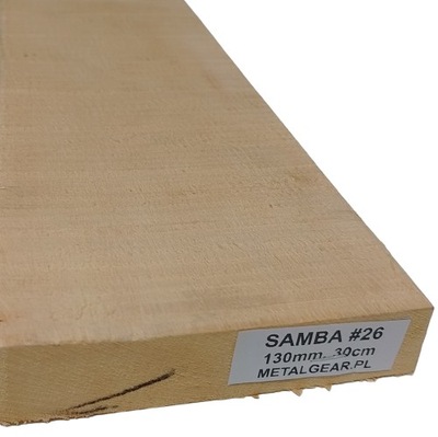 Drewno egzotyczne Samba 26 x 175 x 500mm