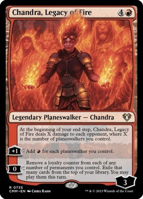 MtG: Chandra, Legacy of Fire (xCMM)
