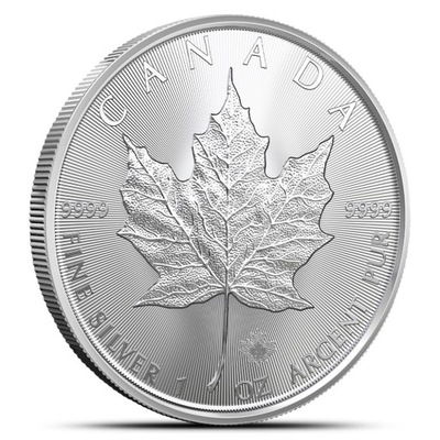 Kanadyjski Liść Klonu 2024 - 1 uncja srebra