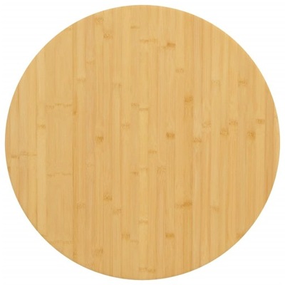 Blat do stołu, Ø60x1,5 cm, bambusowy