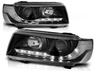 LAMPY REFLEKTORY VW PASSAT B4 93-97 DAYLIGHT LED BLACK