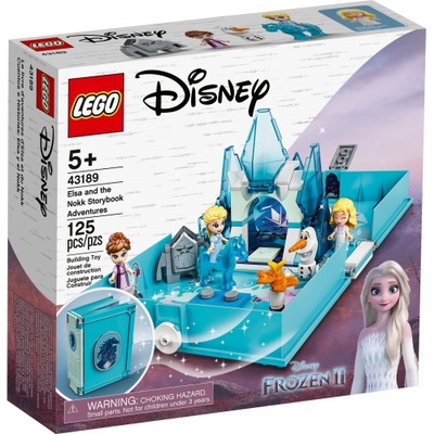 LEGO Disney Princess 43189 Elsa i Nokk i ich bajkowa książka przygodowa